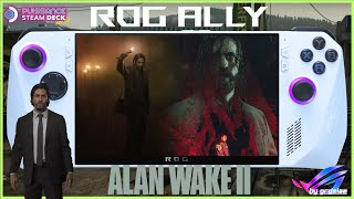 ??ROG ALLY: ALAN WAKE 2, le Chef doeuvre absolu