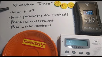 Geiger Counter Basics: Radiation "dose" and how to measure it correctly