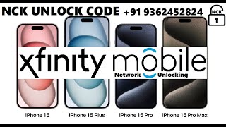 How To Unlock iPhone 15 Pro Max From Xfinity Mobile to Any Carrier