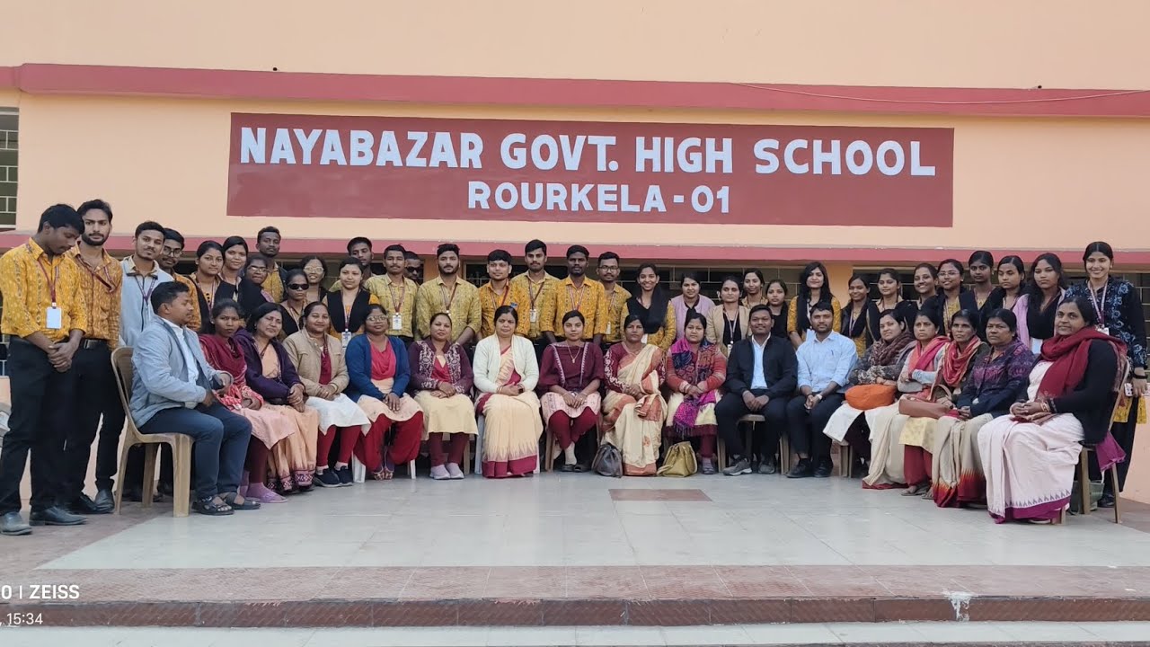 Intern's Batch 2025 CTE, ROURKELA ll Nayabazar Govt.High School, Rourkela 