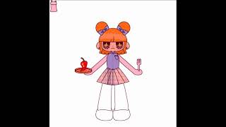 Skylithers Art drawing painting!!! refrence from a dress up game