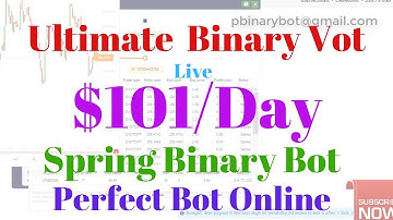 Binary.com Bot - Spring Binary Bot | Ultimate Perfect Binary Bot Online