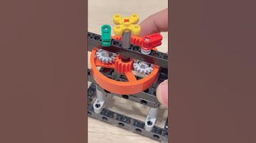 Direction Changing Gear Demonstration #vsauce #lego #legotechnic #mechanical #diy #gears #creative