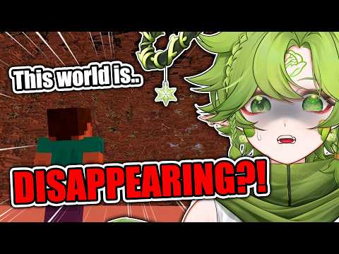 My Minecraft World is Deleting Itself.. | This has a DEEPER MEANING than I thought.