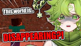 My Minecraft World is Deleting Itself.. | This has a DEEPER MEANING than I thought.