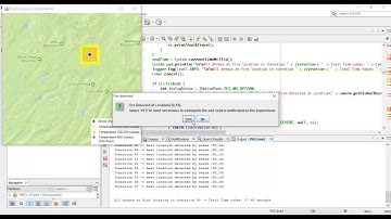 Detection and extinguishing of wild fires using drones(Particle Swarm Optimization)