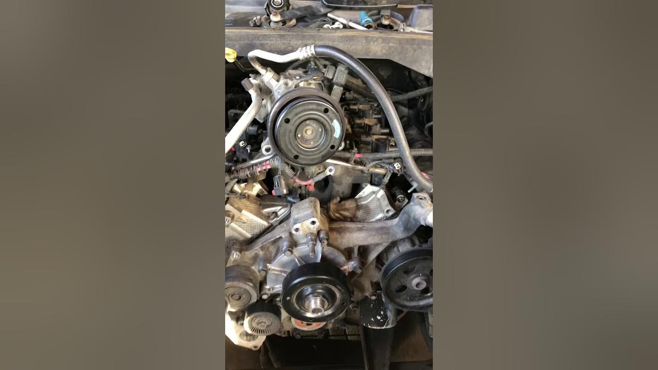 2009 dodge durango harmonic balancer YouTube