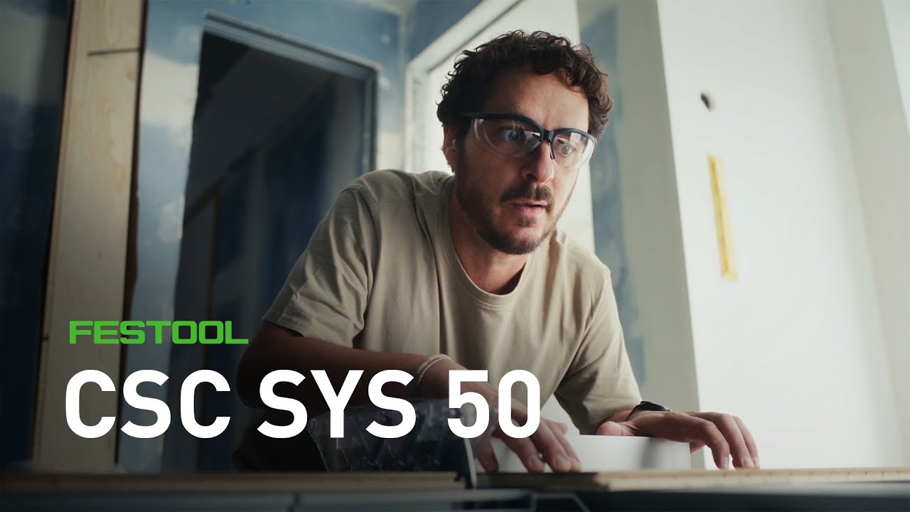 Festool - Scie circulaire sur table sans fil CSC SYS 50