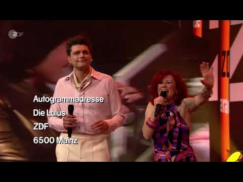 ZDF-Hitparade mit Lutz van der Horst & Lucy Diakovska (Die LuLus)