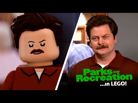 Lego Parks and Rec - Who Broke It?