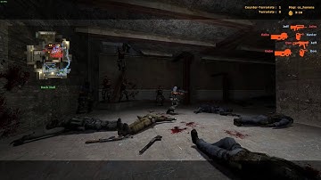 Counter Strike  Source 15 VS 15 Bot Fight cs_havana
