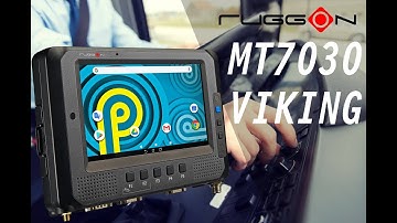 RuggON VIKING Mobile Data Terminal Delivers / Mobile Digital Computer for Fleet Management