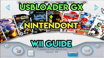 Wii USBLOADER GX + Nintendo Switch Tutorial [2023]