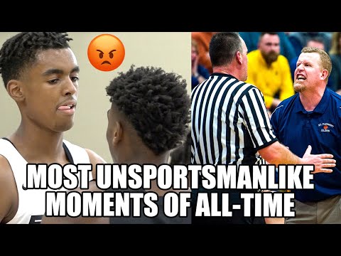 MOST UNSPORTSMANLIKE MOMENTS OF ALL-TIME!!