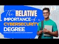The relative importance of a cybersecurity degree (Clip From Episode 59 of Your Cyber Path)