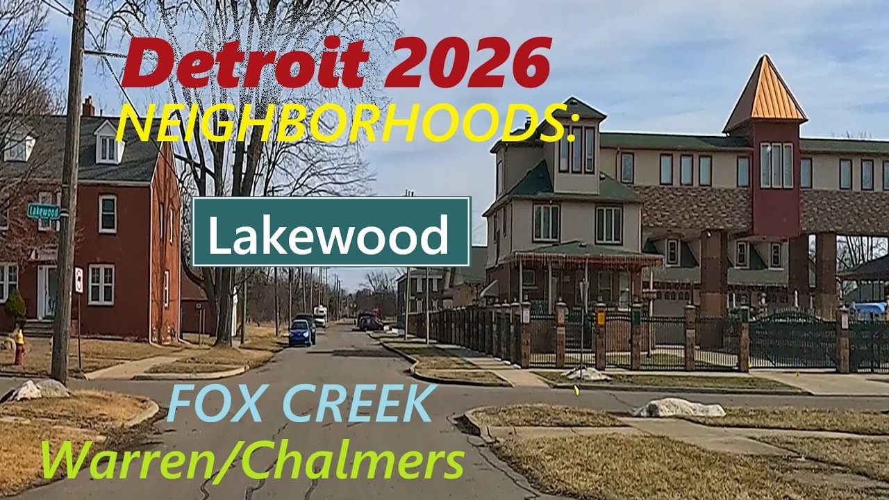 Detroit's East Side: Warren And Chalmers Area. Fox Creek. The Garden of Eden. Lived Here Briefly.