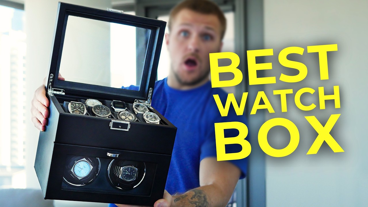 Лучший автоматический подзаводчик часов на Amazon (обзор Krypteum Watch Winder)