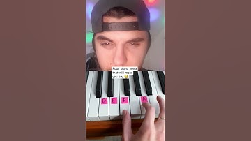 Thumbnail of Four piano notes That will make you cry 😢 @EliseEcklund