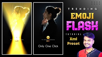 Emoji flash lyrics status video editing In Alight Motion | technicalmahatma
