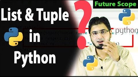 #4 List and Tuple in Python Tutorial | AI Series | in Hindi/ Urdu