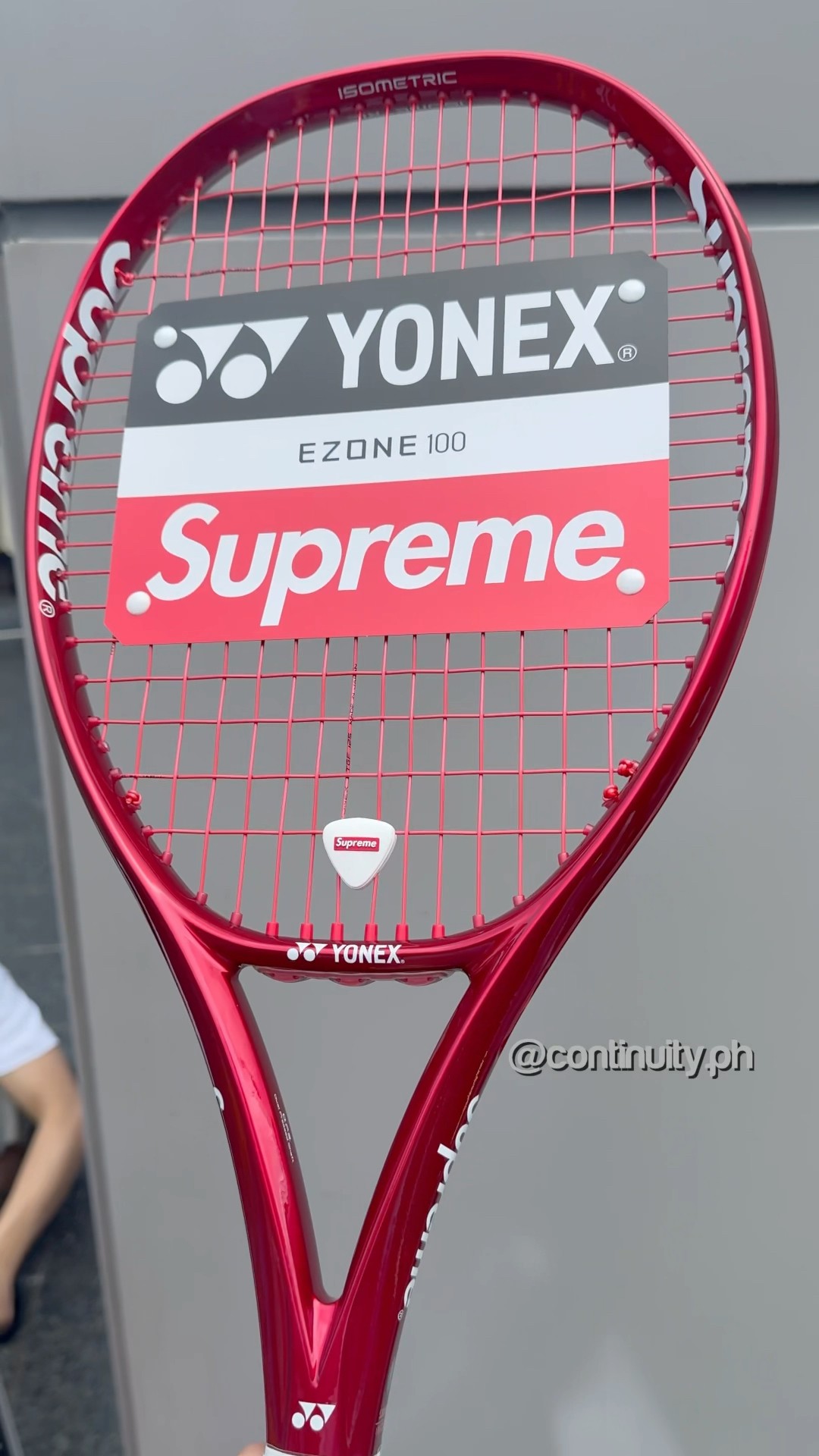【Supreme】Yonex® EZONE 100 Racquet Red ② Supreme Yonex EZONE 100 (305g 10.8 oz) Racquet (SS25) - $428