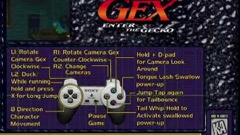 PlayStation Interactive Sampler Pack Volume 6 (PBPX-95004) - Gex 2 (demo mode)