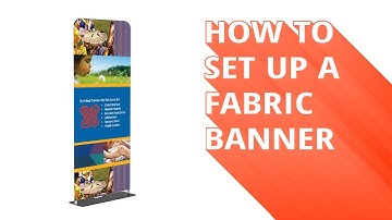 How to Set Up Fabric Banner Stands