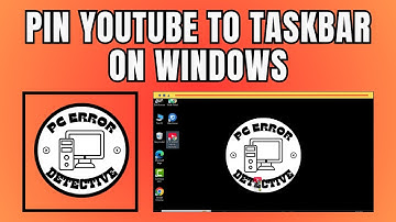 How to Pin YouTube to Taskbar on Windows 10 - Detailed Tutorial (2025)