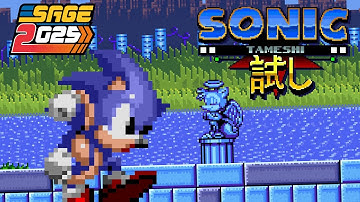 Sonic Tameshi - SAGE 2025 Demo  (SAGE 2025) [Sonic Fan Game]
