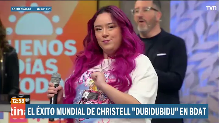 Christell - Dubidubidu/chipi chipi chapa chapa Versión 2024 en Matinal BDT