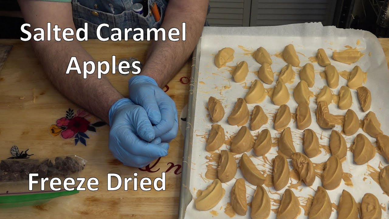 Salted Caramel Apples Freeze Dried Ep342 - YouTube