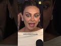 Mila Kunis Reacts To Husband Ashton Kutcher Surprising Her With Mormon Wives MomTokers Milakunis