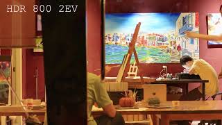 Magic Lantern  : RAW/Dual ISO/HDR Video comparison Painting