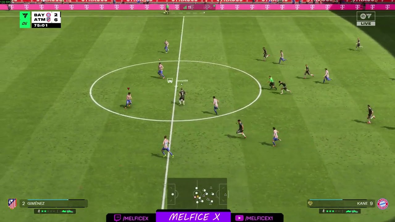 12-24-25 EA Sports FC26 Season Ranked Online / Atletico Madrid (Division 4) Matches PT.2