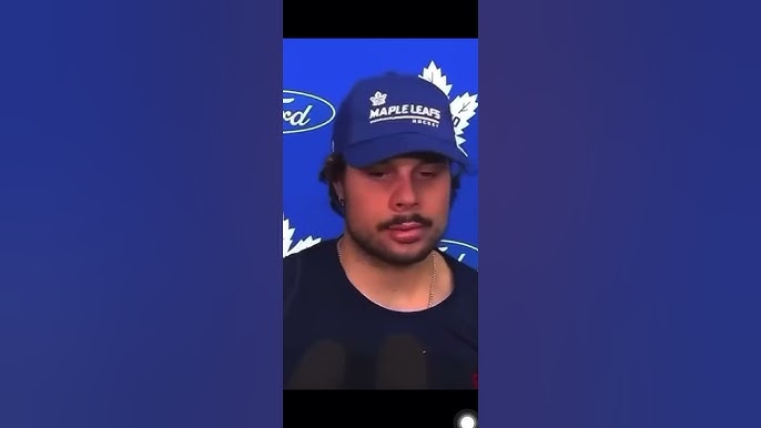 VIDEO: Auston Matthews loses teeth after skating face first into the  crossbar – NSS