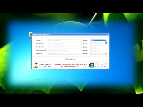 Windows 7: Install Your Custom Themes Easily
