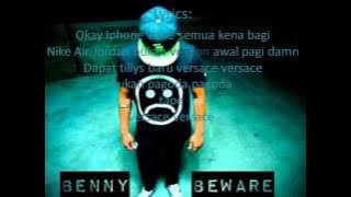 Benny Benzooloo - Beware(Roughmix)Lyrics Video