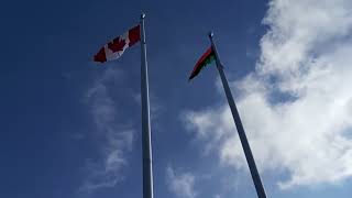 Pan-African flag raising, JDSS - Feb.8.2023
