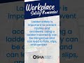 Ladder Fails Workplace Safety Reminder OSHA Training Oshacourse Safety Construction Ladder Fails Workplace Safety Reminder OSHA Training Oshacourse Safety Construction
