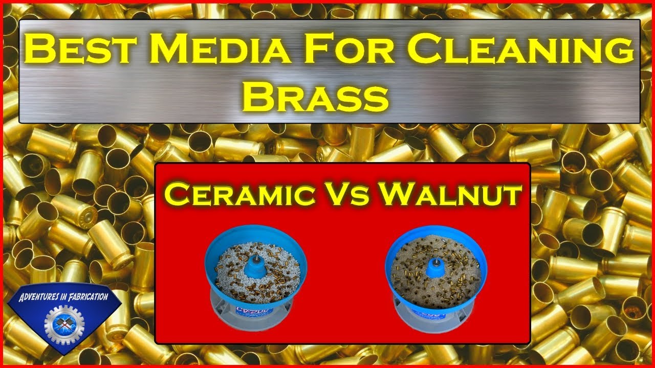 Brass Cleaning with Stainless Media within