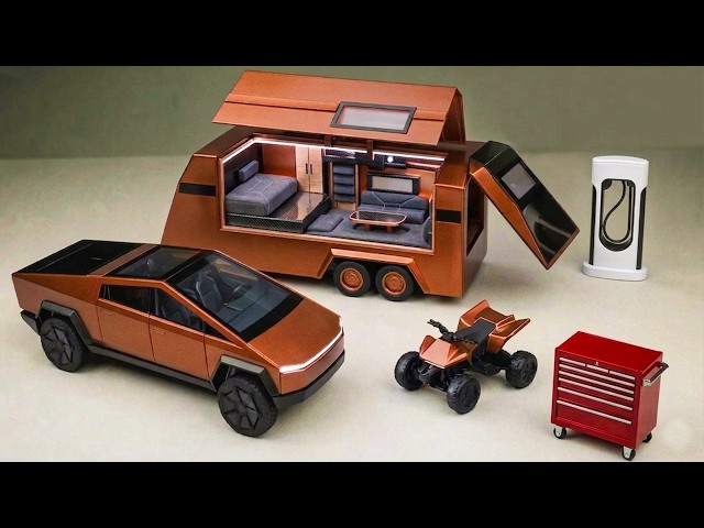 Unboxing of Tesla Cybertruck 1:18 Scale Model |Diecast Detailed