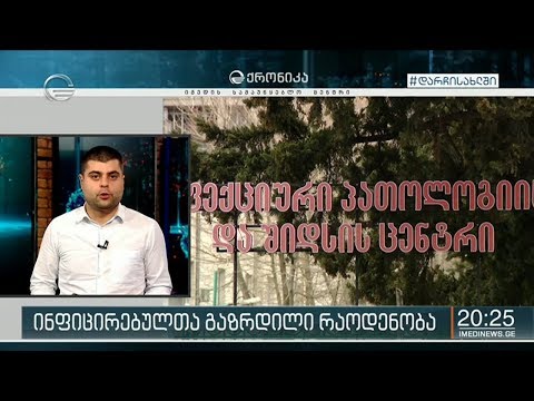 კორონავირუსის გავრცელებამ საქართველოში რეკორდი აჩვენა