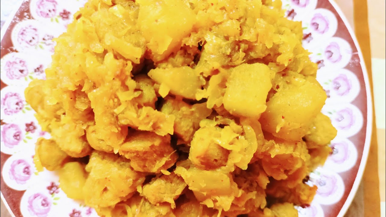 Aloo Soyabean Diye Peper Suswadu Niramish Recipe Vat Ba Ruti Diye