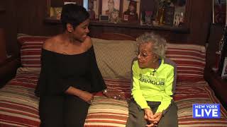 Jacque interviews a 102 year old marathon runner
