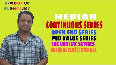 MEDIAN EP-3 CONTINUOUS SERIES | MID VALUE, INCLUSIVE, OPEN END, UNEQUALCLASSINTERVAL | BY JASWINDER