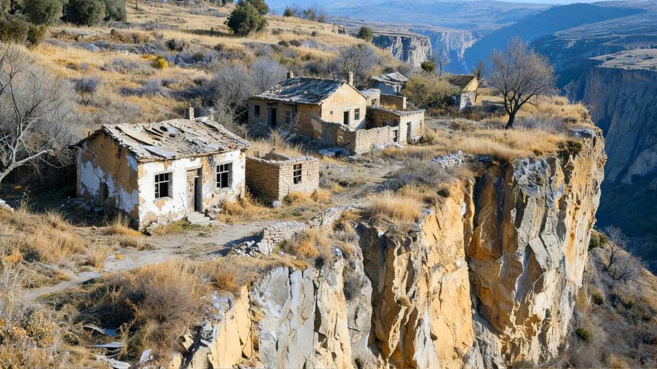 贵州深山发现一无人村，环境这么好，为何房屋废弃农田变荒山？【乡村阿泰】