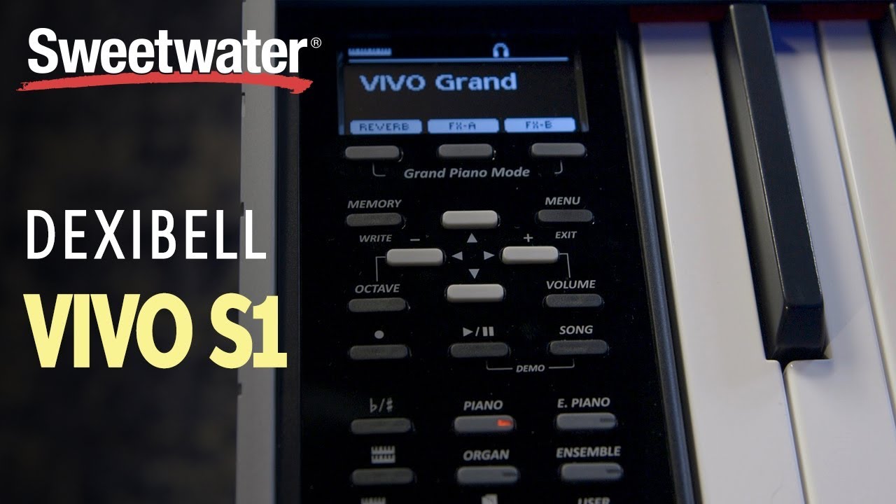 Dexibell VIVO S1 68-key Digital Piano Demo - YouTube