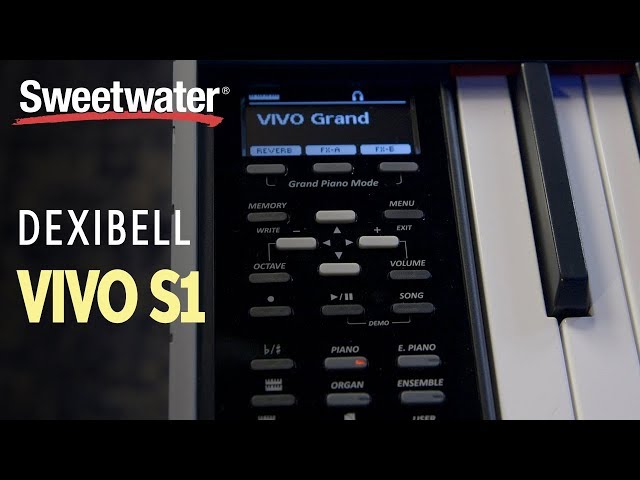 Dexibell VIVO S1 68-key Digital Piano Demo - YouTube