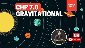 10.1a: GRAVITATIONAL FORCE || SP015 || PHYSICS || MATRICULATION