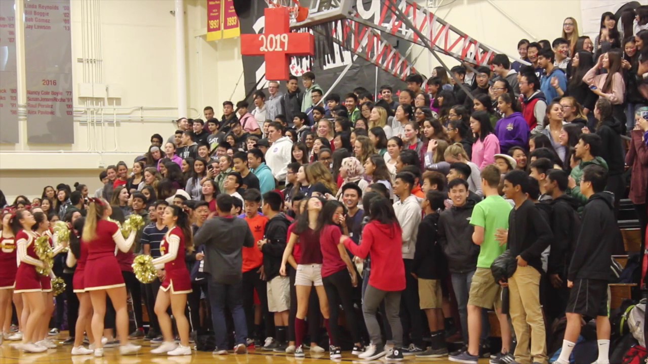 Cupertino High School Tino Gives Rally 2017